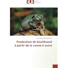 Production de bioethanol a partir de la canne a sucre French Edition