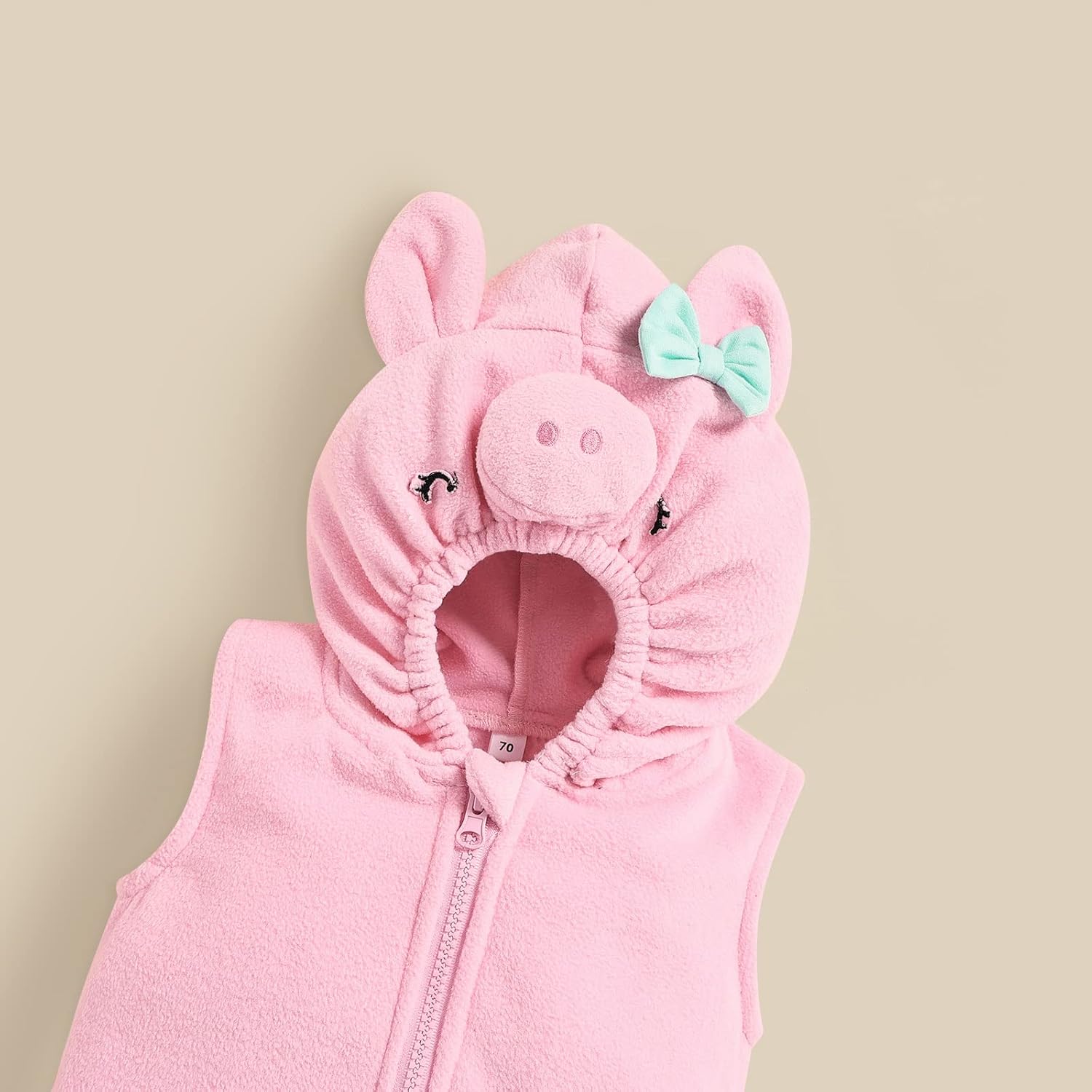 Newborn Baby Girl Boy Halloween Costumes Animal Fruit Hooded Romper Onesie Toddler Infant Zipper Outfit - Image 4