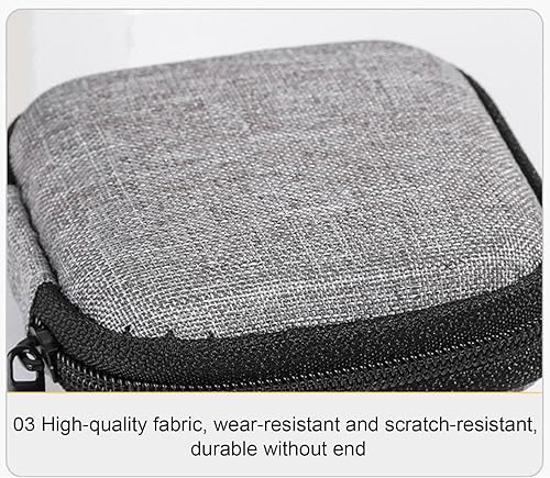 Miniatura 7 de Electronic Travel Bag - Solid Color Electronic Accessories Carry Cases,Shock-Resistant Travel Digital Accessories Storage Bag Multifunctional