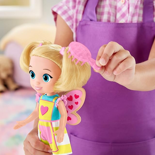 Foto 3 de 5 de Fisher-Price ​Muñeca Nickelodeon Butterbean's Café Fairy Sweet Scented Cricket de 11 Pulgadas con Accesorio…