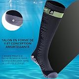 OTTERSHELL Waterproof Thermal Knee Socks with Merino Wool,Ideal for Hiking, Cycling, and Outdoor Adventure. (L, Black - Knee) - 7