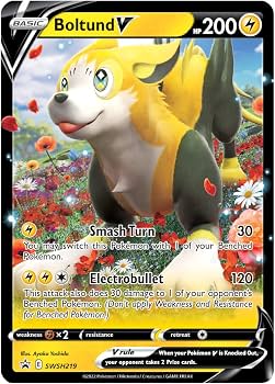 pokemon trading card game boltund v box BOLTUND! Opening A Pokmon Box! 1 foil card featuring Shiny Boltund V6 Pokmon TCG Pokemon Boltund V Box New