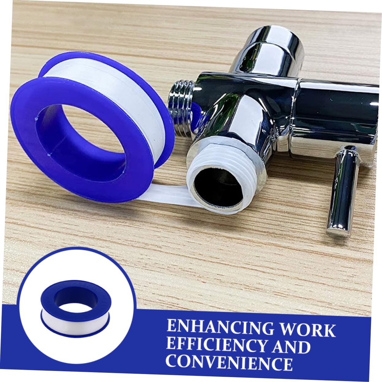 12 Rolls PTFE Plumbing Thread Seal Tape for Pipes and Joints