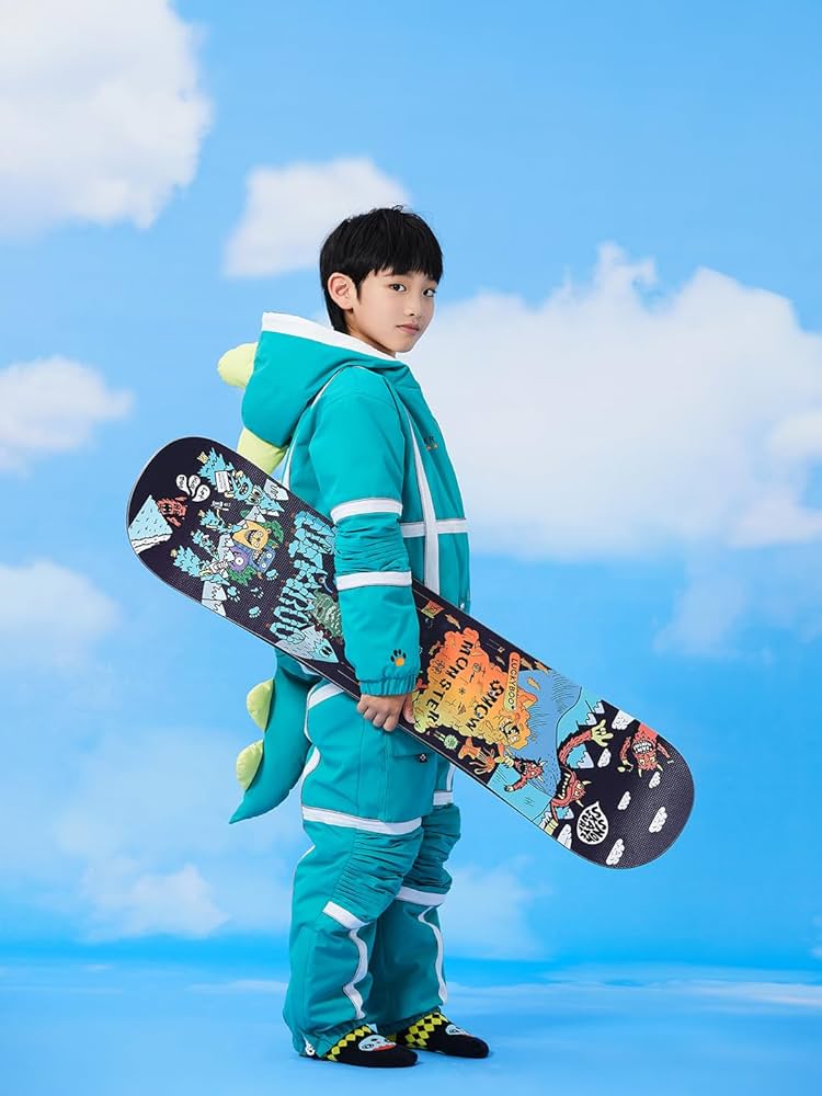 Amazon | LUCKYBOO スノーボード 板 子供用 スノボー板 ボーイガール