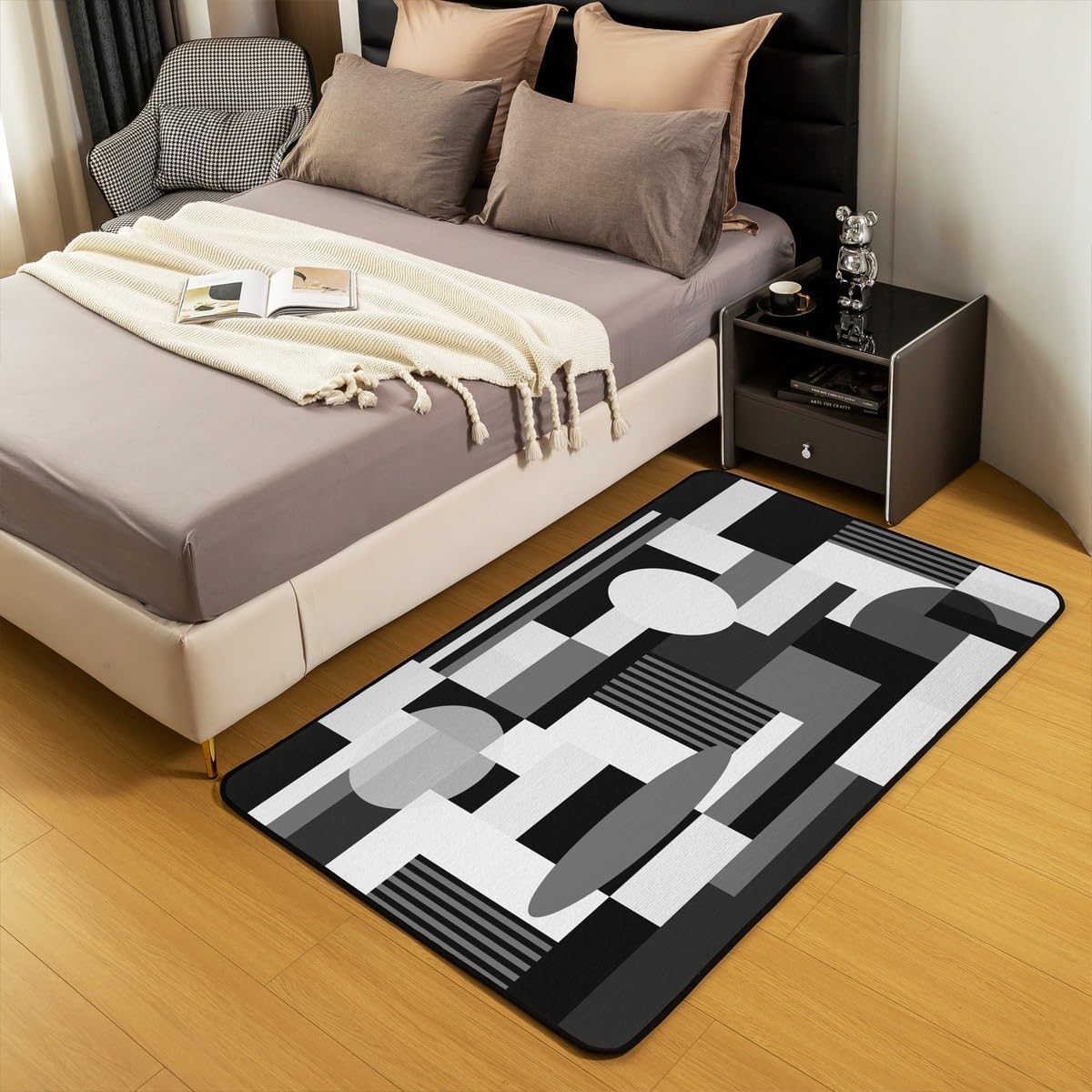 Feelyou Geometric Area Rug 3x5 Living Room Boys Girls Teens image 4