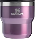 Stay-Hot Stacking Camp Cup 10 oz | Press In Drink Through Lid | Cup for Coffee, Tea and Drinks | Insulated Stainless Steel Coffee Mug | BPA-Free