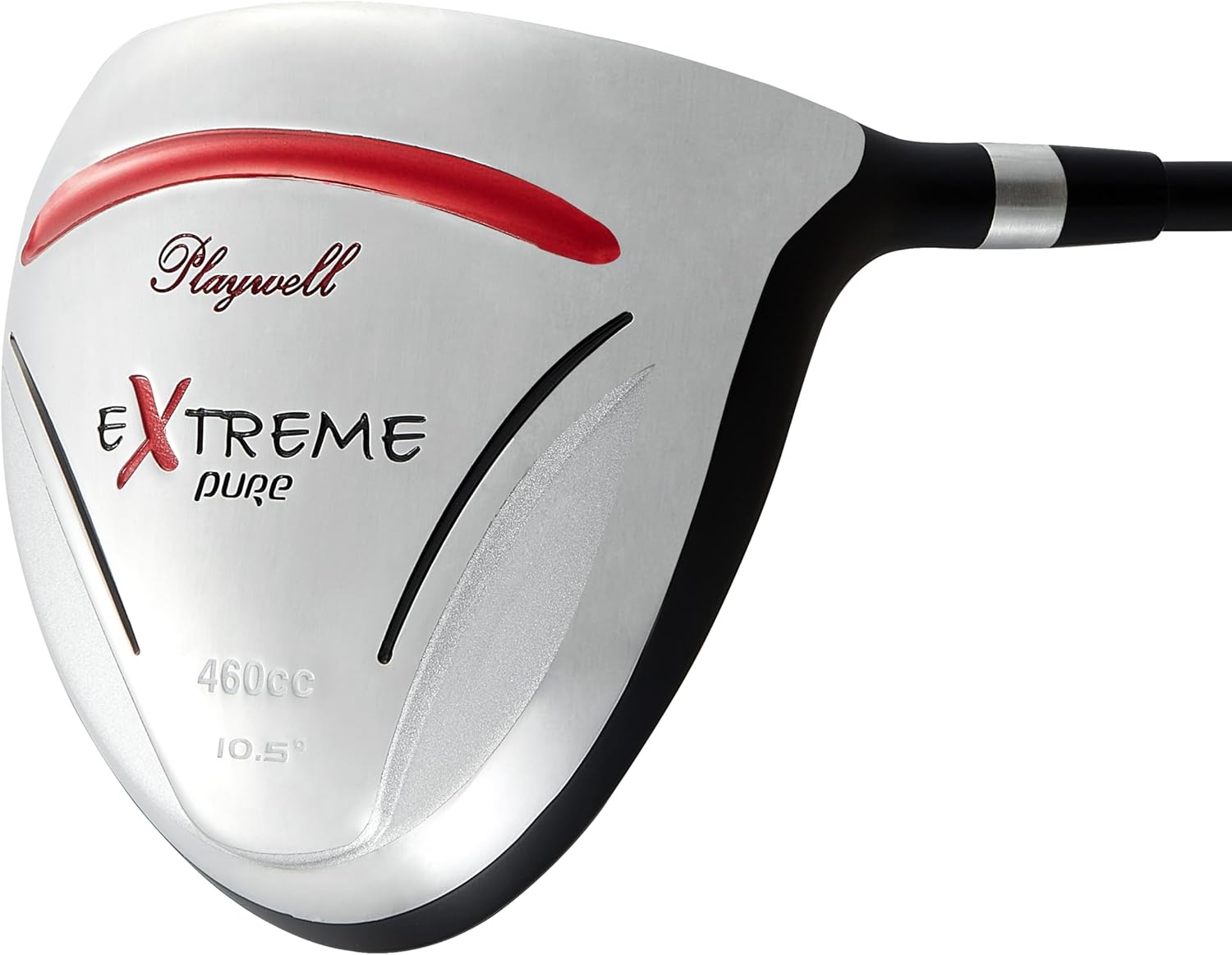 Extreme Golf Driver – Right Handed 460cc – 10.5 Degree Loft (Black and Silver, Graphite, Regular)