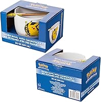 Vista 40 de Silver Buffalo The Powerpuff Girls Girl Power Featuring Blossom, Bubbles, and Buttercup Ceramic Ramen Noodle Rice Bowl with Chopsticks, Microwave