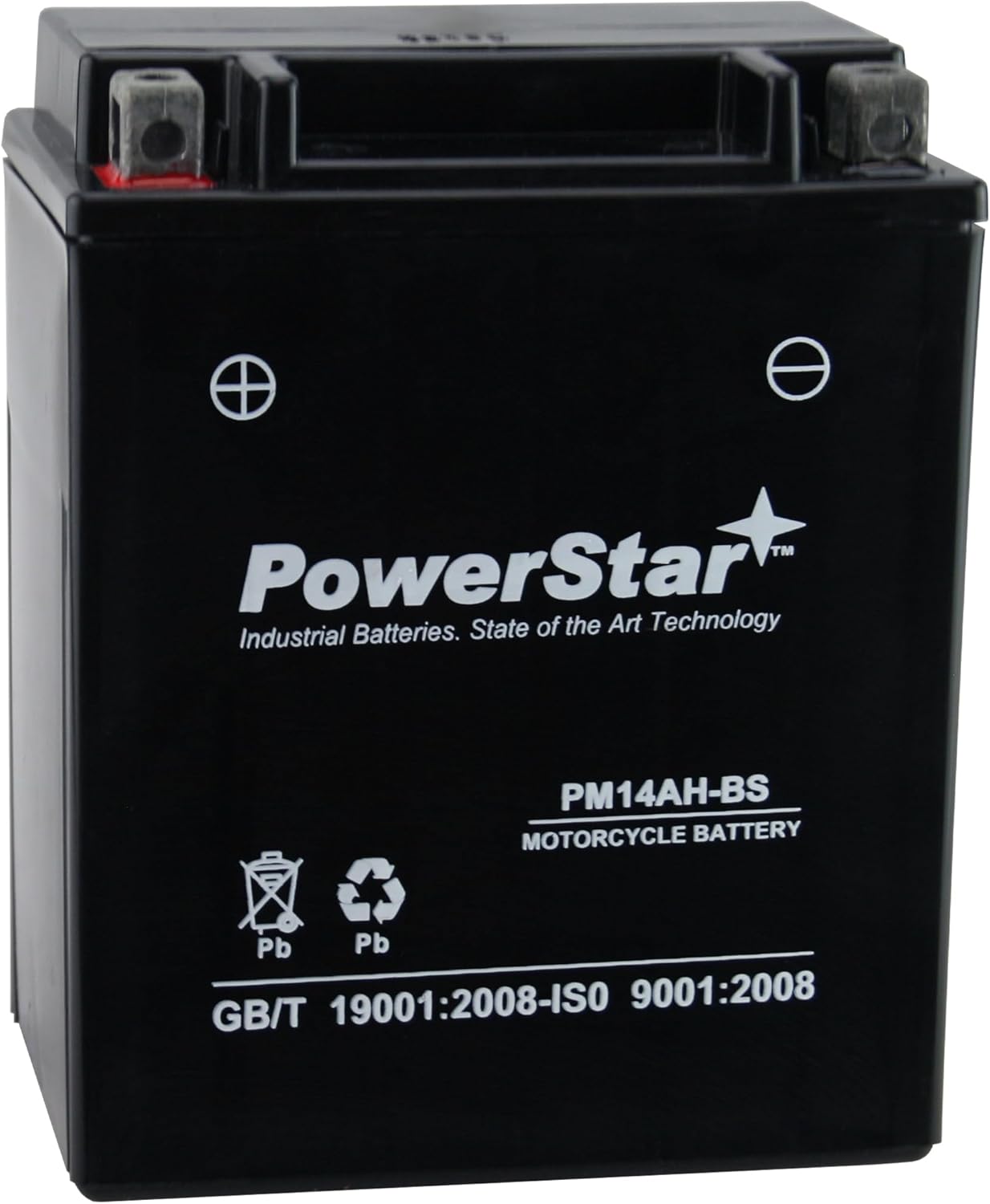 High Performance Replacement Motorcycle Battery for YTX14AH-BS 12V 12Ah 210CCA