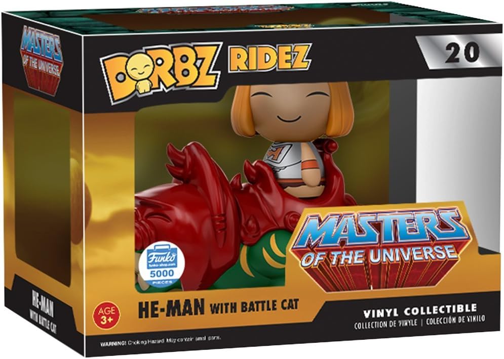 Funko DORBZ RIDEZ: HE-Man with Battle CAT