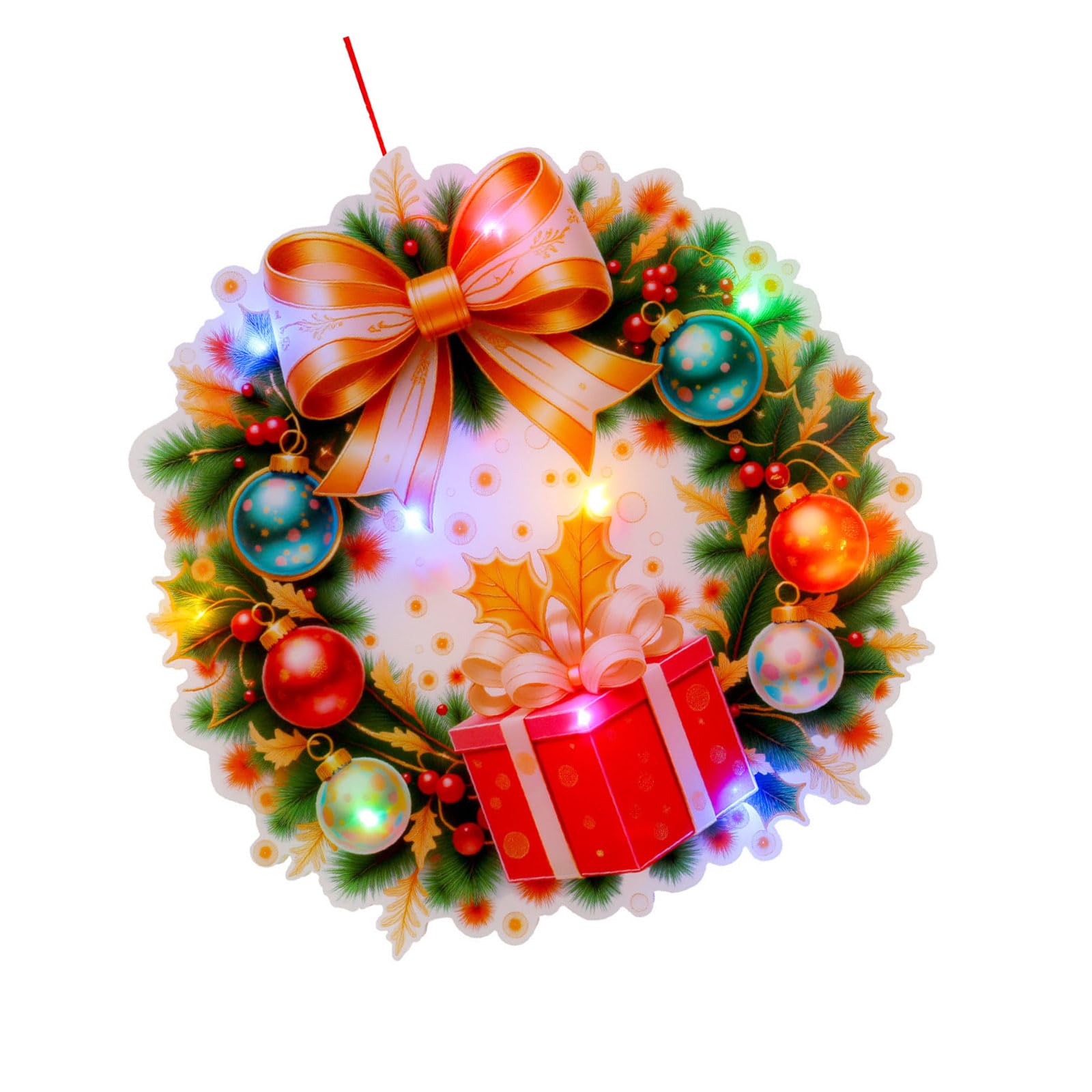 Buxuaaaa D Bright Lighte Festival Ornament With User Friendly Le Technology Indoor Outdoors Party Ecoration Le Christmas Hanging Ecorations