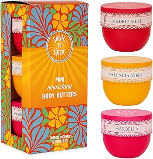 Set de regalo de mantequilla corporal, Madrid...