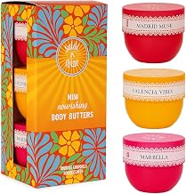 Body Butter Gift Set, Madrid Muse, Valencia Vibes, Marbella, 3 Piece Collection