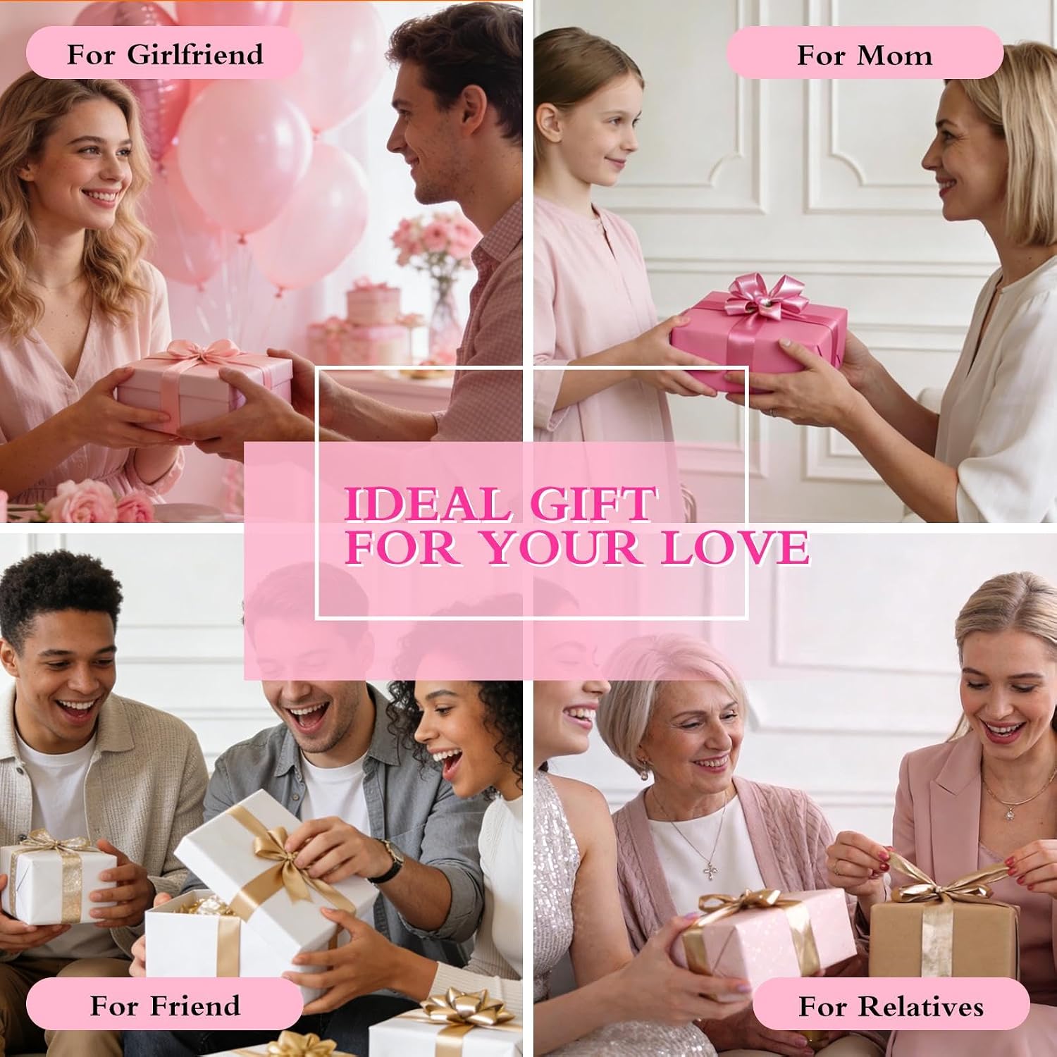 Extra Large Body Powder Puff and Container, 6 Inch Oversize Dust Powder Puff for Baby Women Dusting Powder