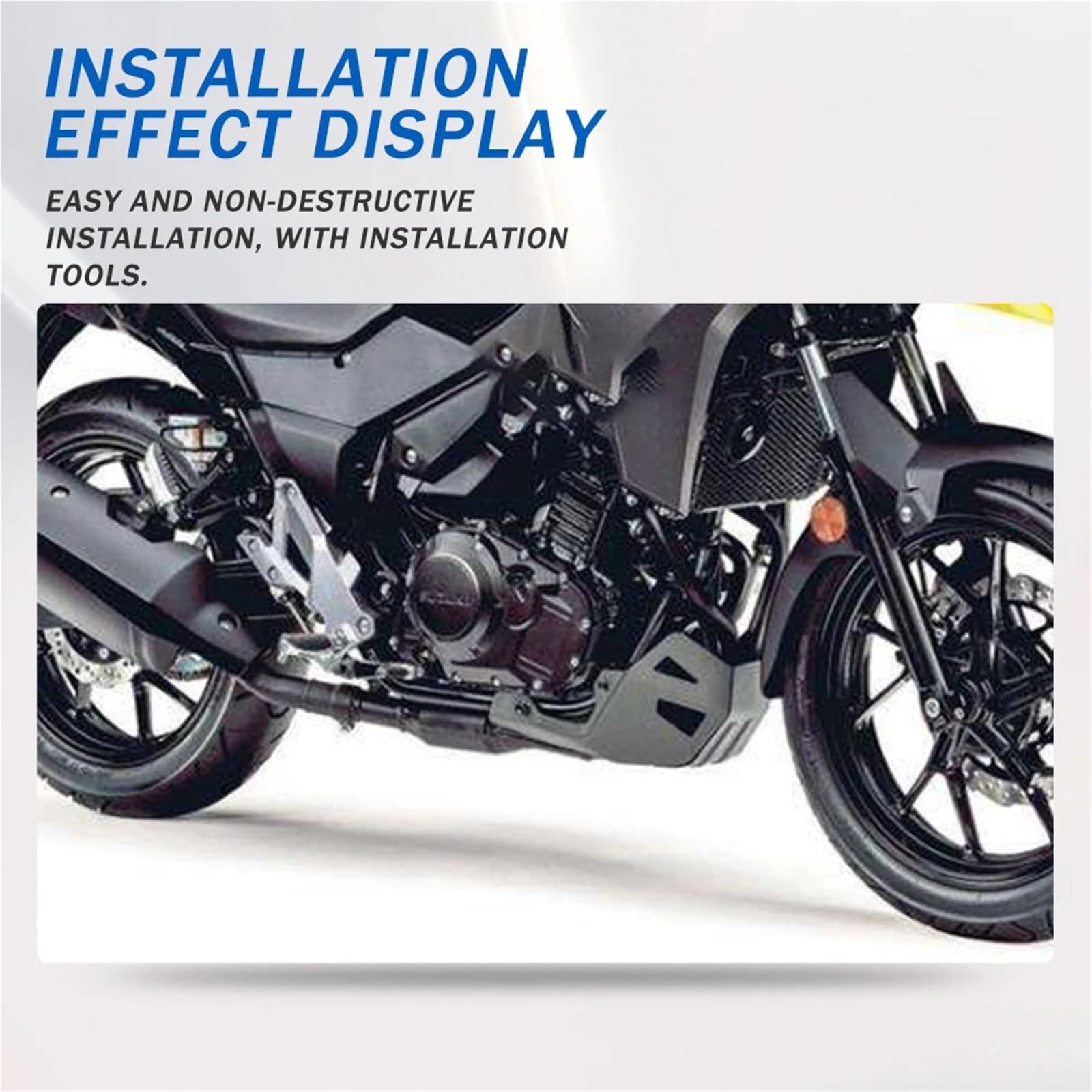 Telaio del corpo Kit Protezione telaio motore moto Piastra paramotore Copertura protettiva Panca adatta per SUZUKI V Strom 650XT 650XT DL650XT V