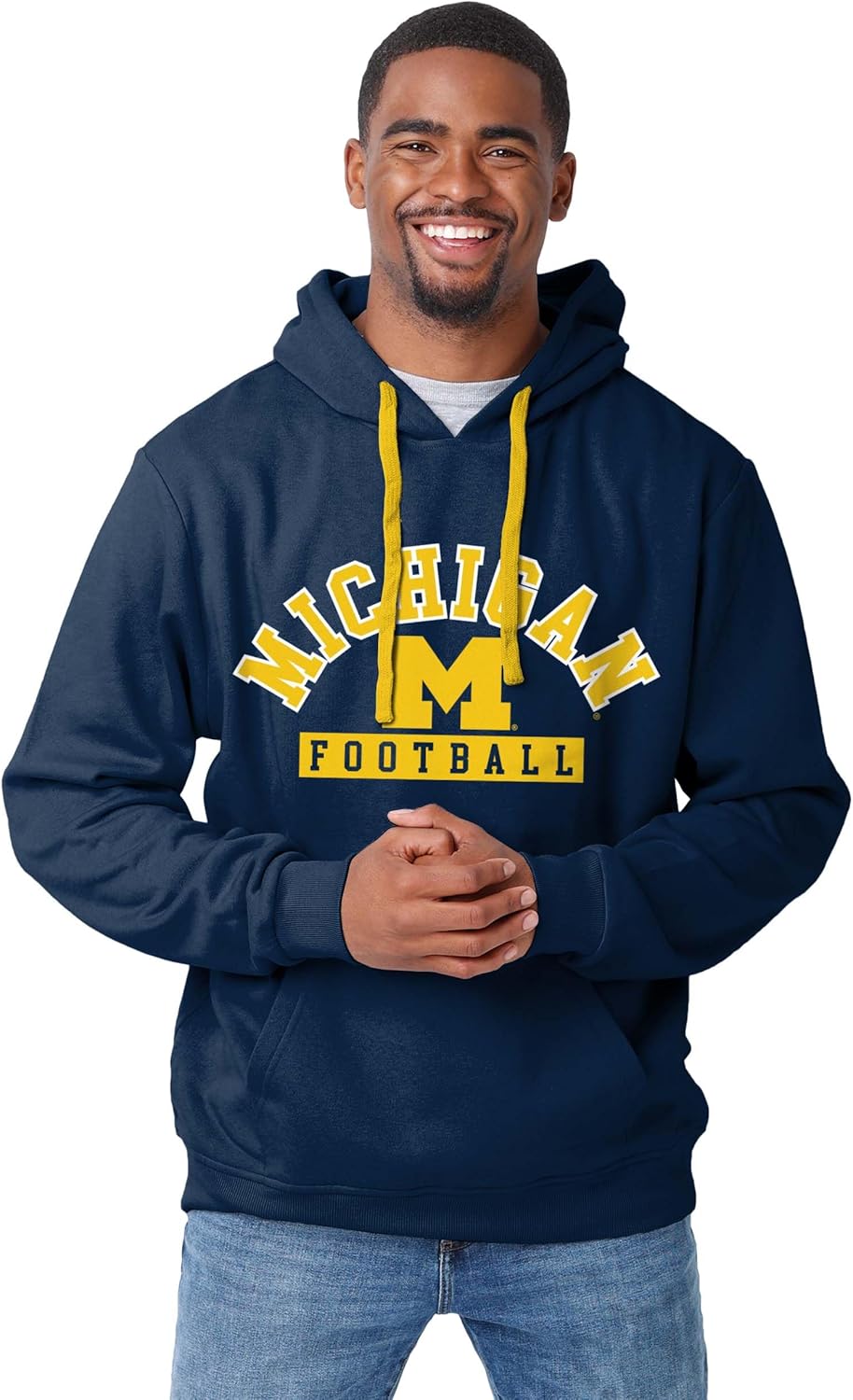 FOCO NCAA mens Ncaa College Team Logo Solid Wordmark Hoodie