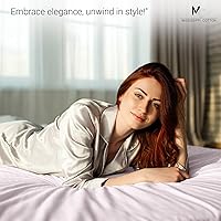 Vista 2 de Sábana bajera ajustable tamaño individual XL de 18 pulgadas, con bolsillo extra profundo, de algodón egipcio, elástica alrededor de 800 hilos