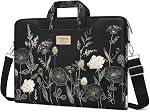 MOSISO Sac pour ordinateur portable pour les femmes, Manche d'épaule de Messenger avec sangle