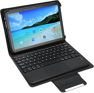 Tablet digital, 8 GB RAM 256 GB ROM 2 em 1 Tablet 10,1 polegadas azul 7000 mAh FDH tela para vídeo para leitura (plugue EUA)