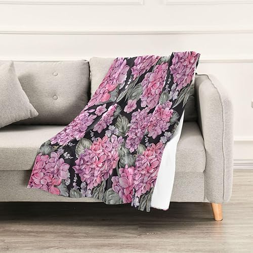 Miniatura 5 de Green Grass Clover Leaf Ultra-Soft Plush Travel Blankets, Comfy All Season Use Fluffy Blanket Adults Kids Bed Bed Travel Throws 60x90 Inches Sofa