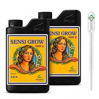 Weedness Advanced Nutrients Sensi Grow A&B 1 L   pH perfect growth fertilizer for vigorous plants   Coco hydroponics soil