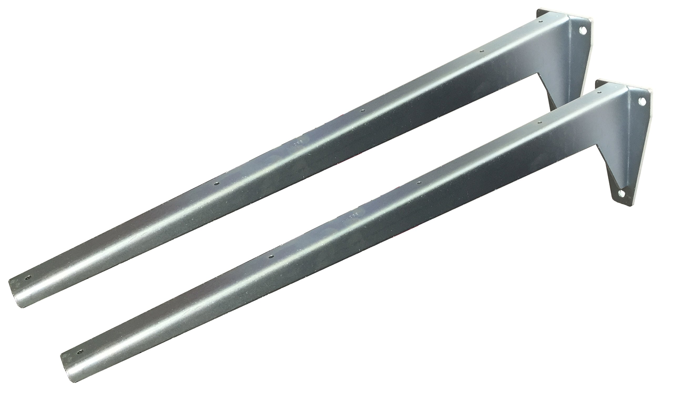 Regalbodenträger Schwerlastträger L-Profil Konsole Stahl verzinkt (2 x 680 mm)