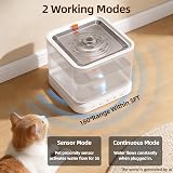 Jzla pro Wireless Cat Water Fountain – 4000mAh rechargeable battery