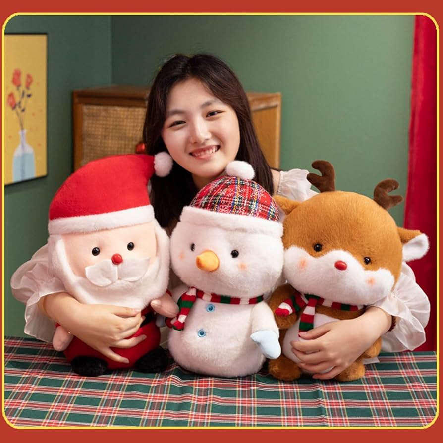 Amazon｜ぬいぐるみ サンタさん 25cm クリスマス プレゼント 添寝枕