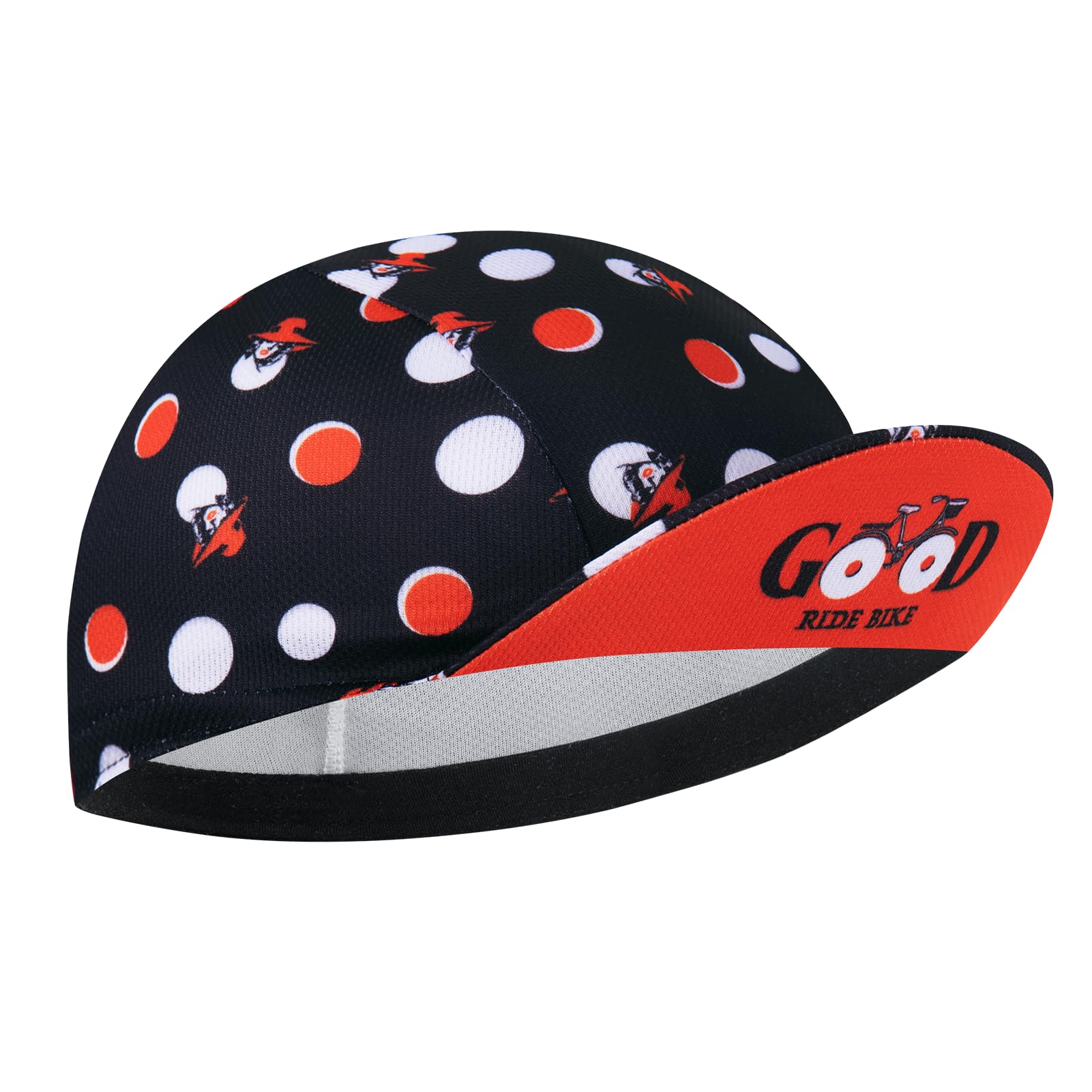 Cycling Cap for Man and Woman Cycling Hat Under Helmet-Polyester Breathable Sweat Absorbent