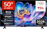 TCL 50V6D 50 Pouces 4K HDR, Fire TV, HDR10+, Dolby Atmos, DTS:X, Game Master, Motion Clarity, AirPlay 2, Press & Ask Alexa - 1
