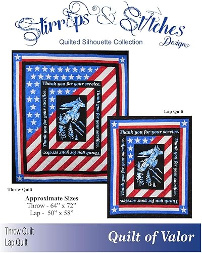 Stirrups & Stitches Designs Juego de edredón de valor