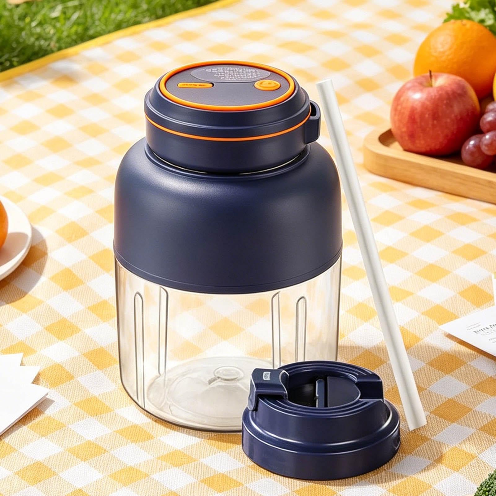 Batidora Licuadora Portátil Vaso Mezclador Eléctrico Inalámbrico Personal | Licuadora Portátil Personal Para Batidos Café Bebidas Comida Viaje Gimnasio Cocina Playa Pícnic Camping Mesa Hog