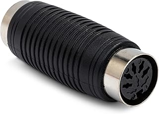 Hosa GMD-108 5 Pin DIN to Same MIDI Coupler - Black