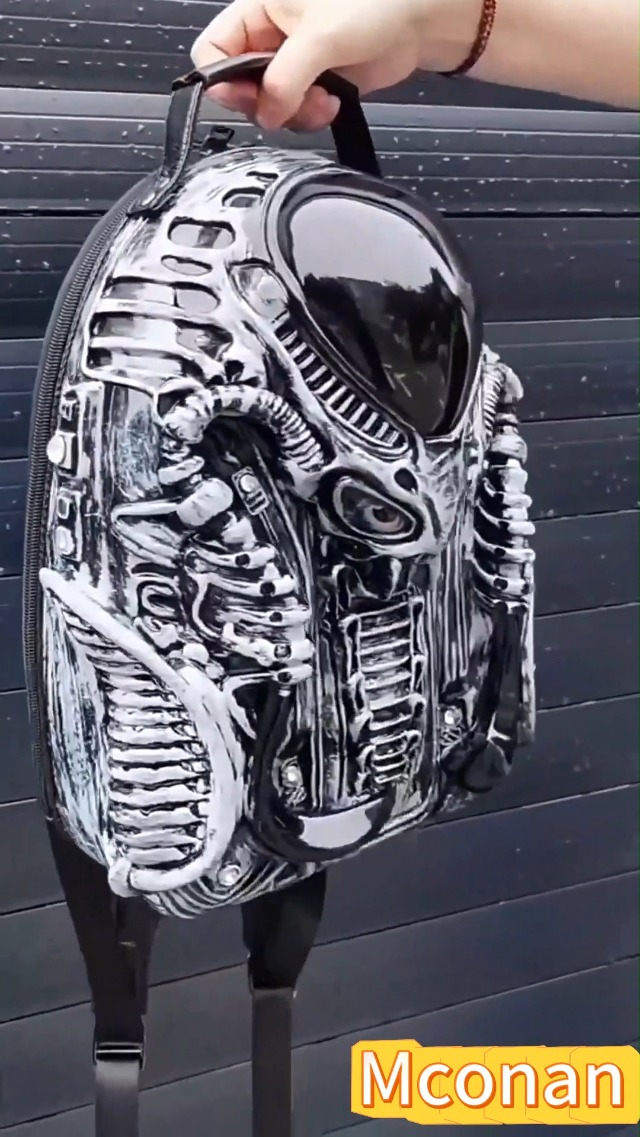 Amazon.com: 3D Xenomorph Shaped Backpack Steam Punk for Men Women