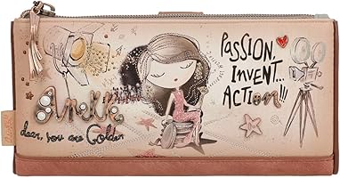 Anekke Hollywood RFID Passport Wallet XXL Multicolor Anekke Hollywood RFID Passport Wallet XXL Multicolor