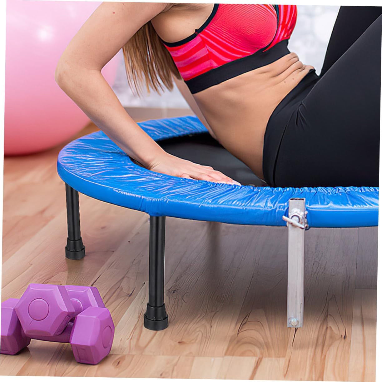 8pcs Trampoline Leg Covers Non-Slip Mat Covers Trampoline Leg Pads Foot Pad Protectors Replacement Parts Safety