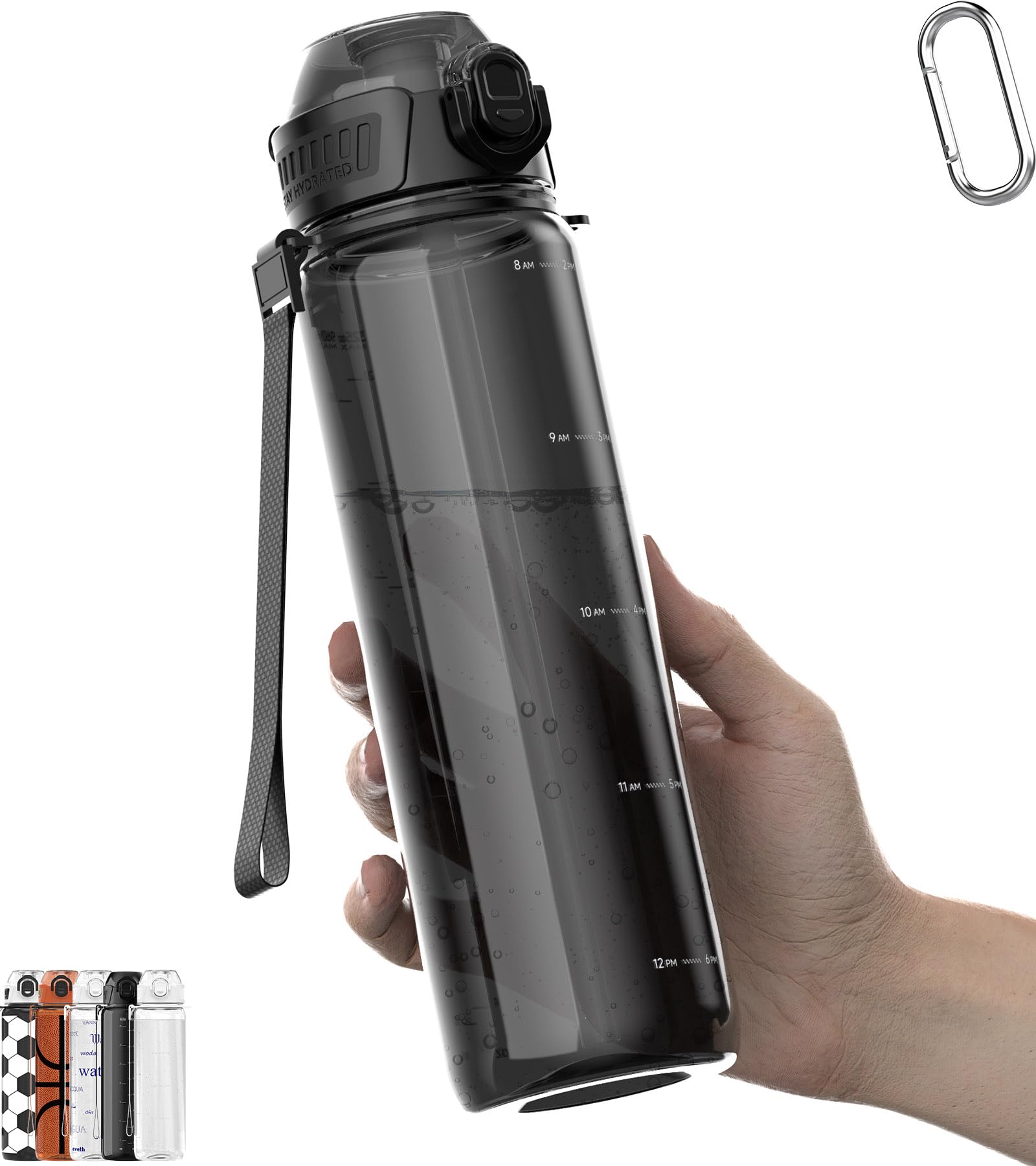 MYFOREST 32oz/1L Sport Water Bottle
