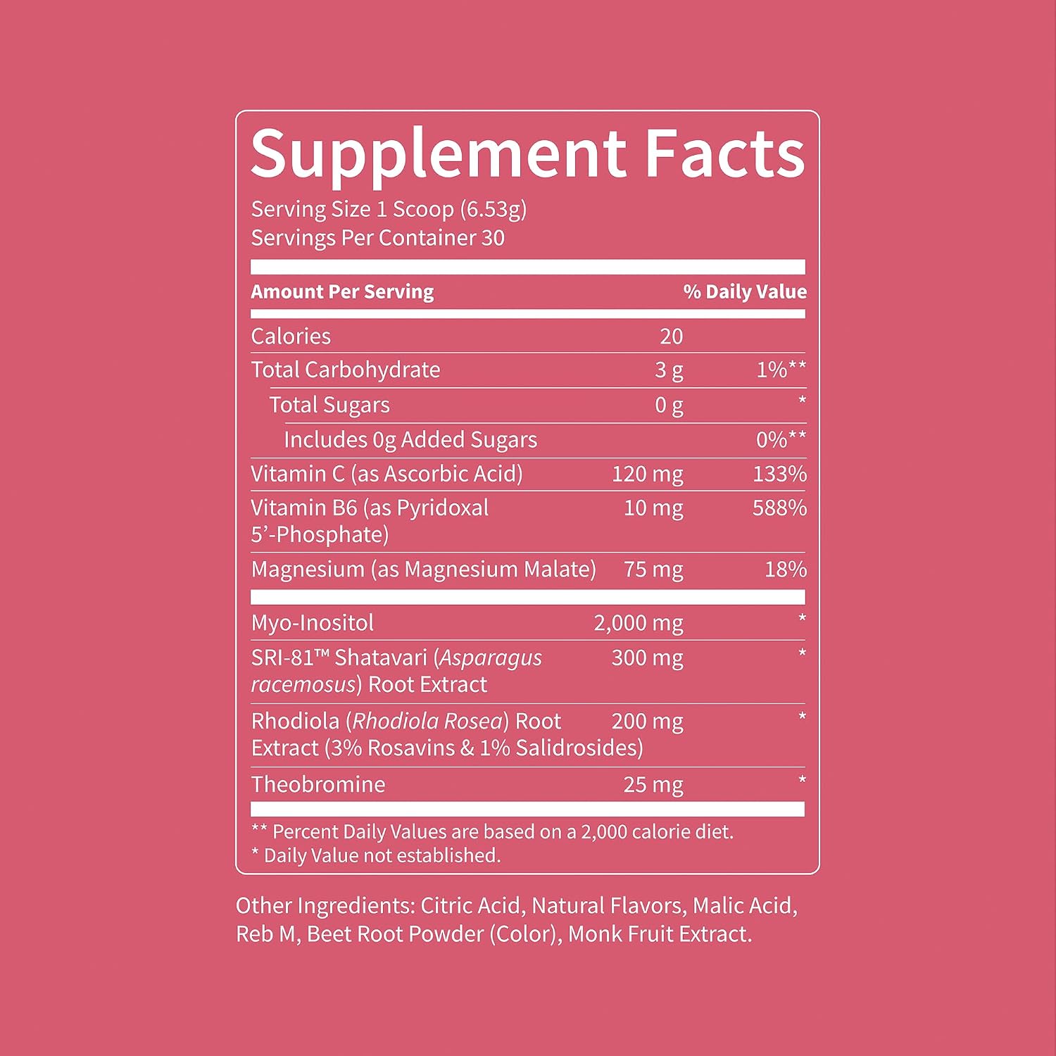 Nello Superbalance Hormonal Support Drink Mix, SRI-81 Shatavari, Myo-Inositol, Rhodiola Rosea, Vitamin C, Magnesium, Theobromine (30 Servings, Strawberry Lemonade)