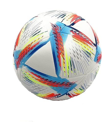Miniatura 3 de Pelota de fútbol de calidad Copa del Mundo y liga, balón de partido enlazado térmicamente, costura sin costuras - Peso de partido oficial - Grado