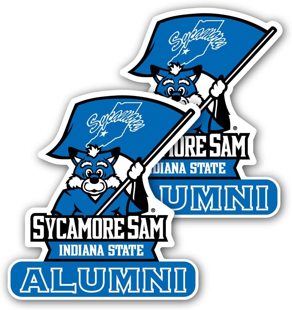 VictoryStore Indiana State University - Window Decal (Set of 2) - Alumni