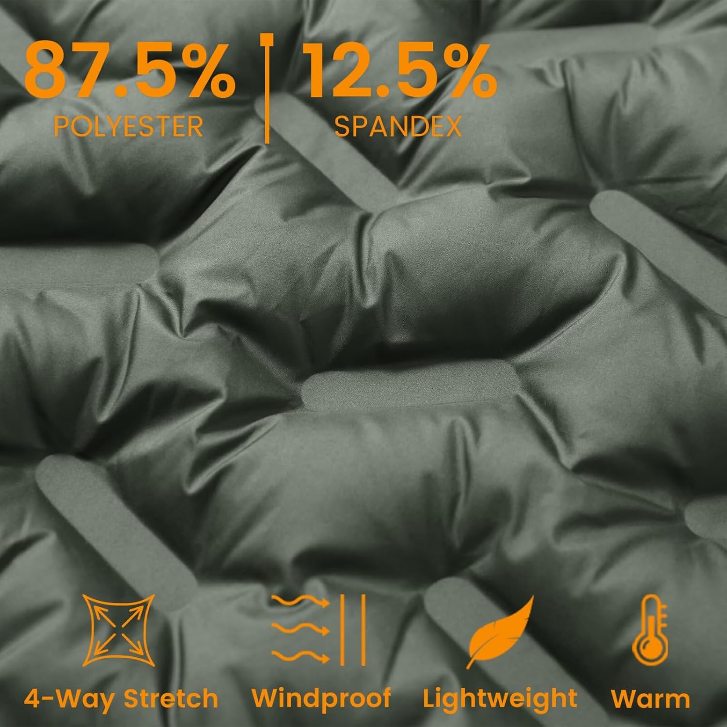 M MAELREG Boys Winter Jacket Lightweight Performance Windproof Collar Full Zip Casual Youth Puffer Jacket with Pockets - Image 6