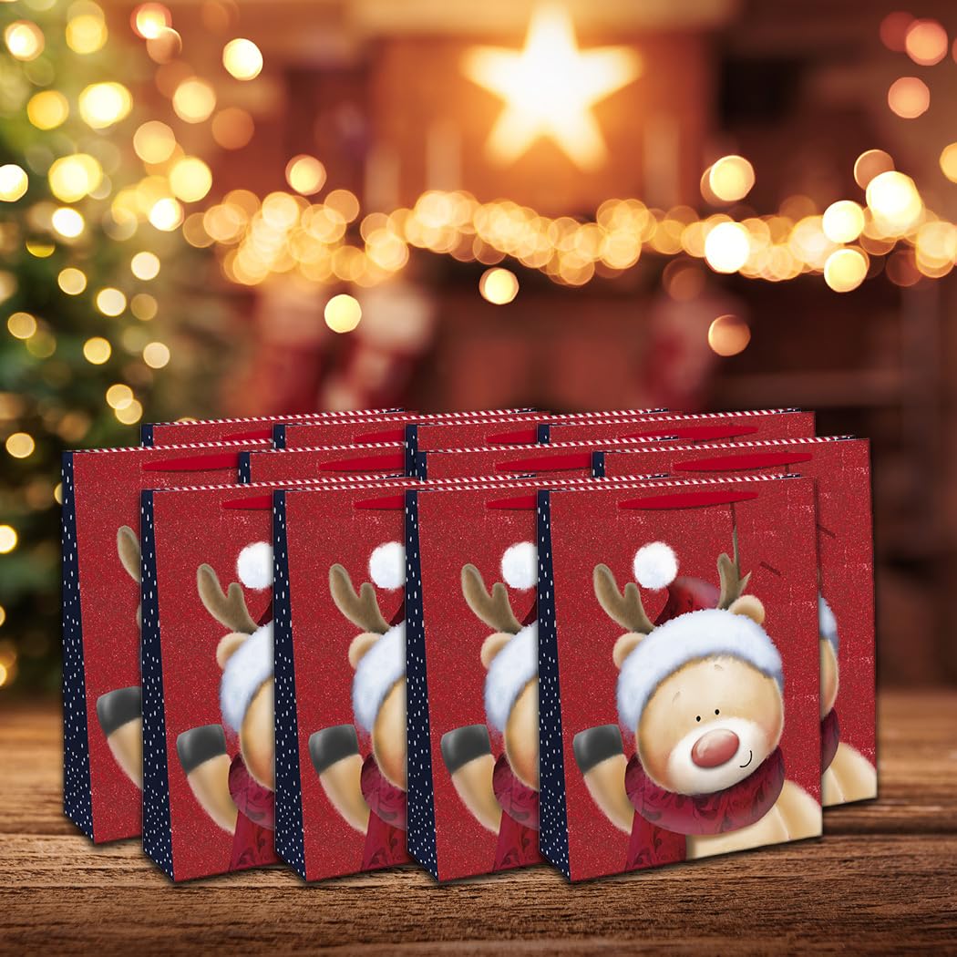 Clairefontaine X-31226-1WCpack 12 Geschenktüten Excellia 33x15x45,5cm Xmas