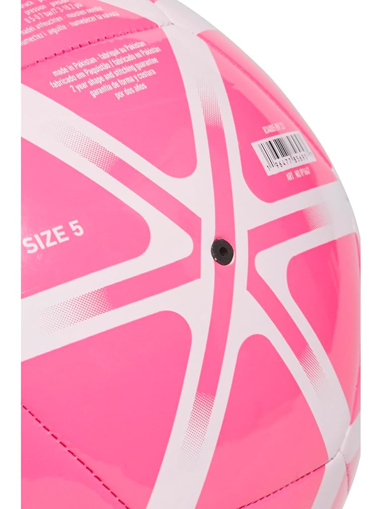 Pink adidas Starlancer Club Soccer Ball