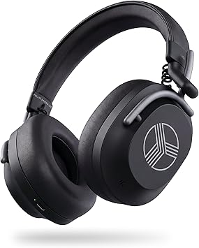 TREBLAB U5 Active Noise Cancelling Headphones Over-Ear, Wireless Bluetooth 5.3 Headphones with Mic, 65-Hr Battery, Hybrid ANC, Multipoint, Deep Bass, IPX4, Foldable for Travel, Work, Commute, Gym