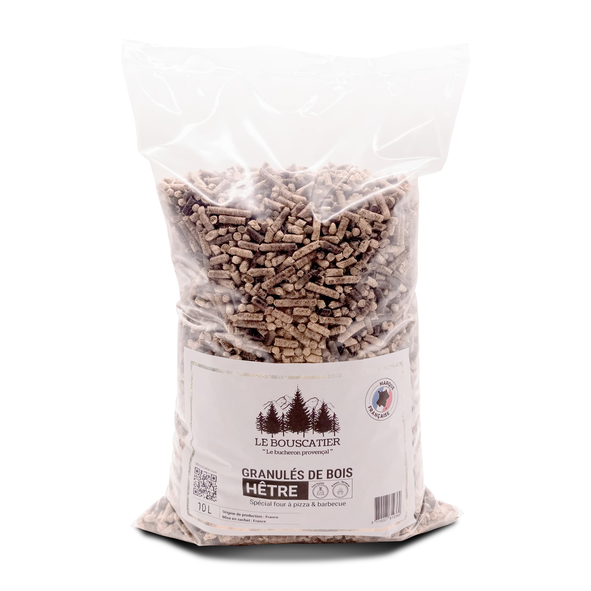 granulés 100% hêtre 10l pour barbecue