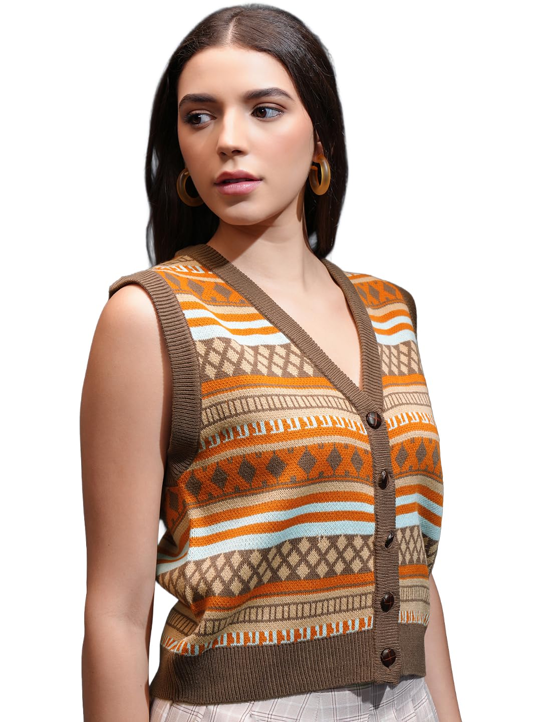 Women's Acrylic TTSW000482 Sweater