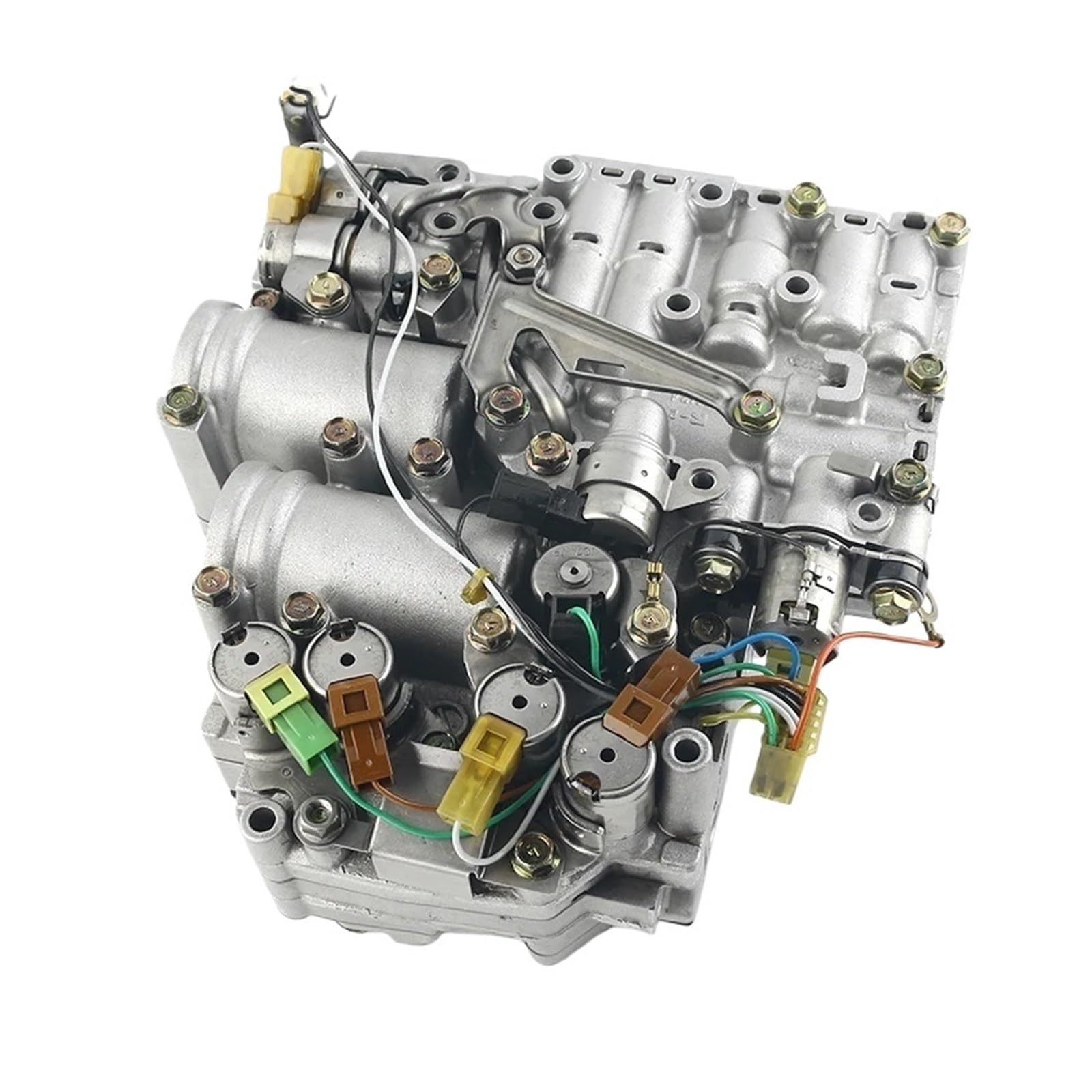 Cuerpo de válvulas de solenoides de transmisión de caja de cambios JF506E JF506-E JF506E09A Compatible con VW Volkswagen Golf Jaguar Land Rover Freelander