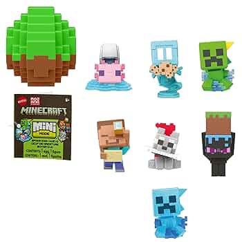 Amazon.co.jp: MINECRAFT Spawn Eggs Minifigure A Assortment