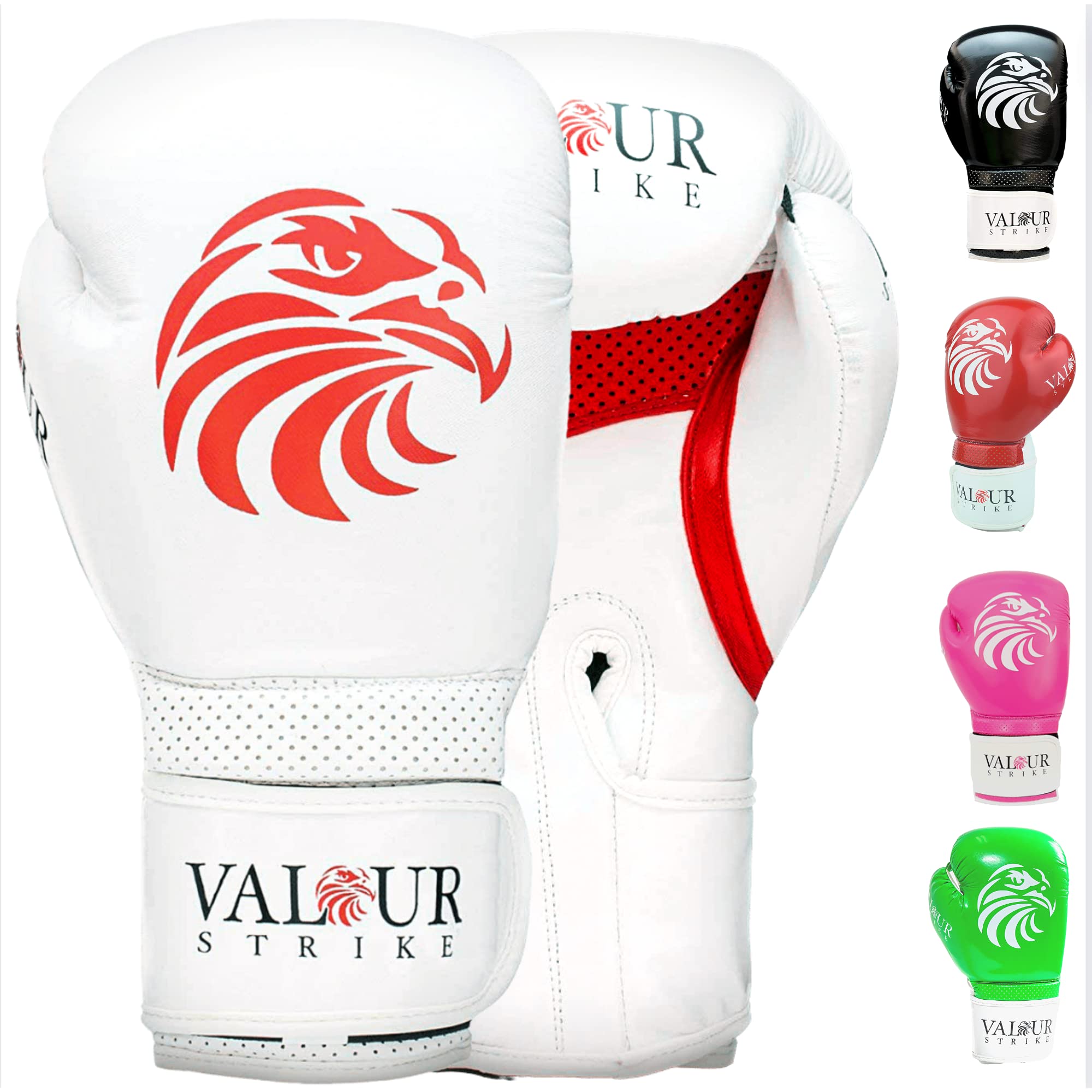 Valour Strike Boxing Gloves For Men Women Ladies Set Ounce