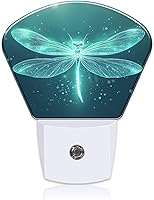 Vista 27 de Fantasy Lake Forest - Luces nocturnas enchufables, luna llena en cielo estrellado, luz nocturna enchufable a la pared, sensor de atardecer a